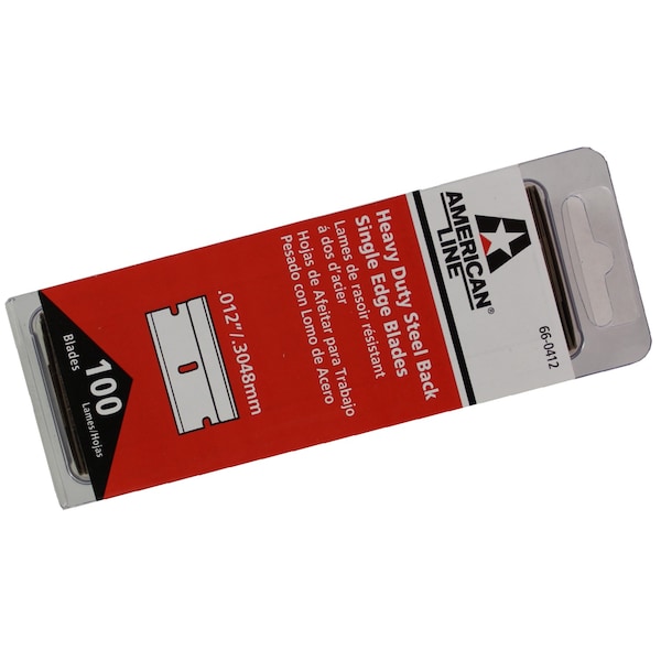 Car Dealer Depot Metal Razor Blades No 12 - Usa 100/Sleeve MB112 - main